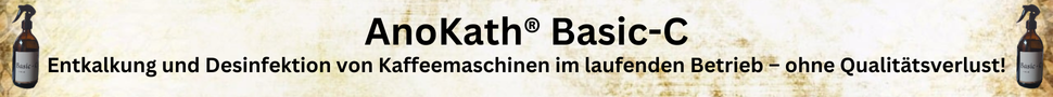 AnoKath® Basic-C, kaffemaschine entkalken, kaffeemaschine desinfizieren