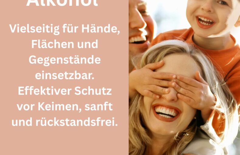 Desinfektionsmittel ohne Alkohol