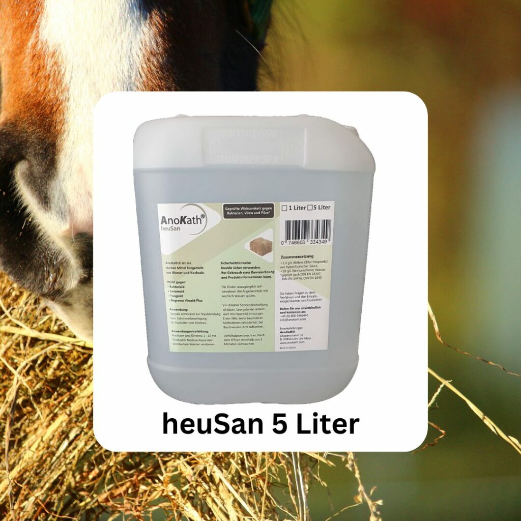 Heusan, Heu desinfizieren