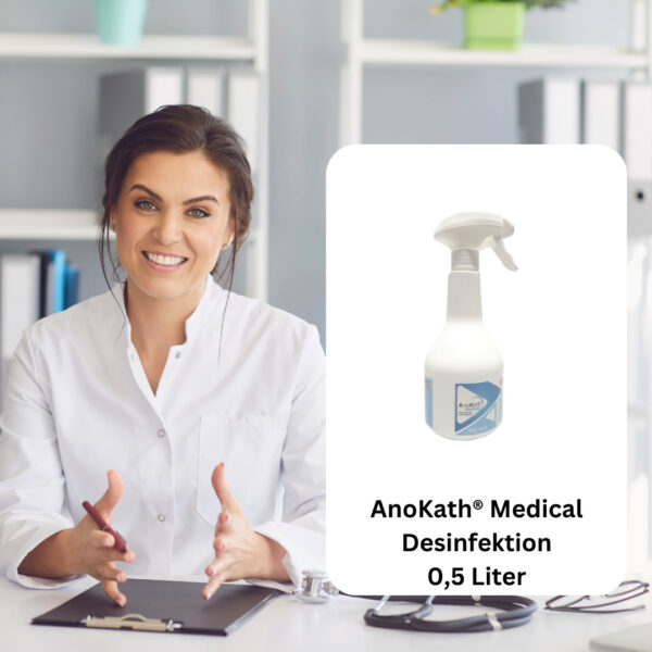 Alkoholfreies Desinfektionsmittel, Desinfektionsmittel Medical 0,5 Liter