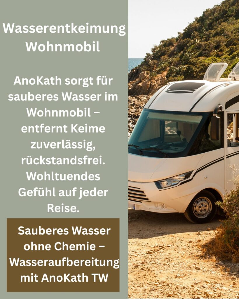 Wasserentkeimung Wohnmobil,