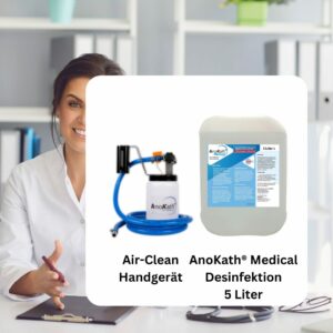 Air-Clean Hand Desinfektionsgerät incl. 5 Liter Medical