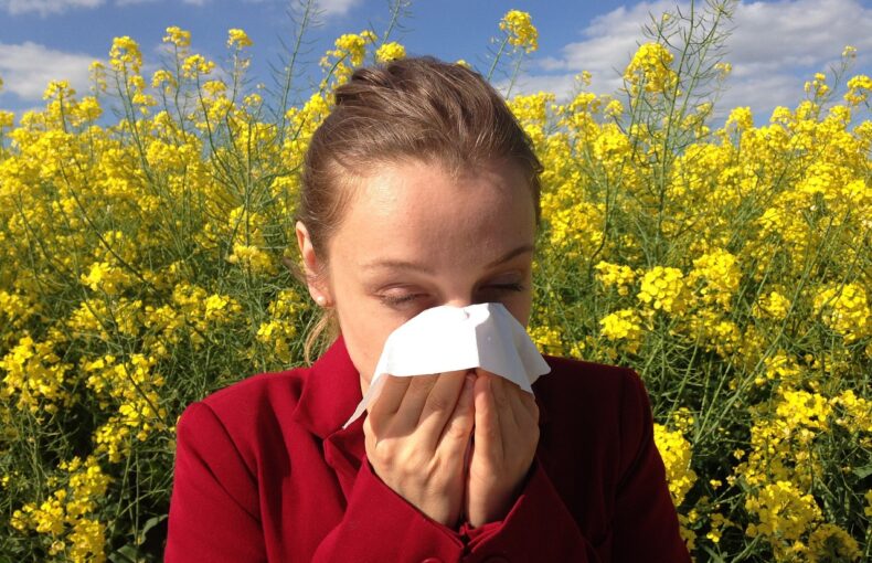 Inhalieren bei Allergie