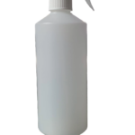 Leere 500 ml HDPE Flasche mit Sprühkopf