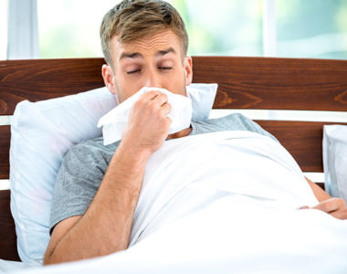 Raumdesinfektion bei Grippe Influenza und Erkältung