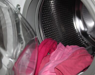 Desinfektionsmittel in Waschmaschine